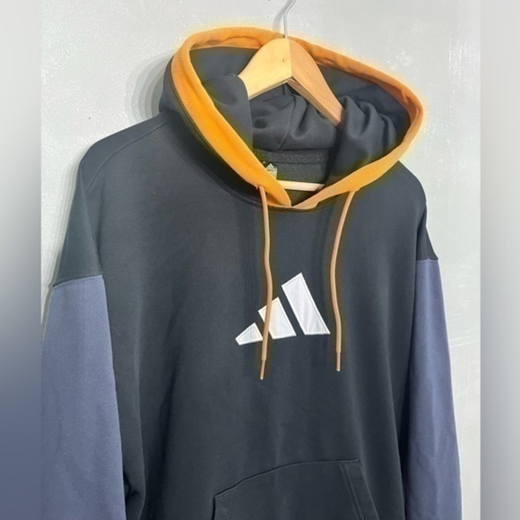 3/$30 _ ADIDAS | Men's Legends Heavyweight Cotton Hoodie black blue Small - Picture 5 of 11